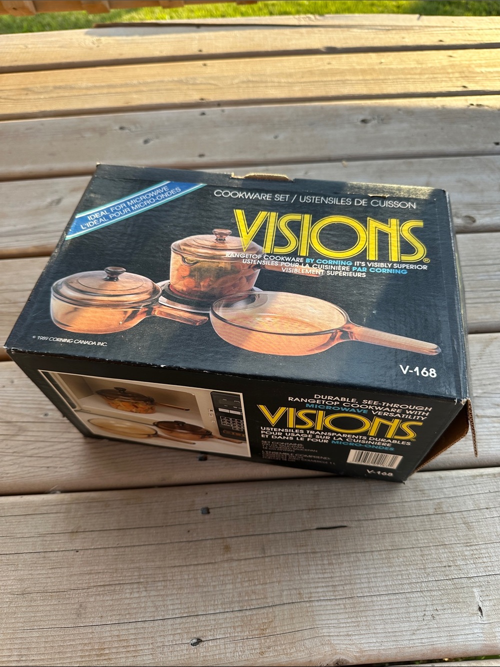 1989 Visions Cookware 5 pc Set